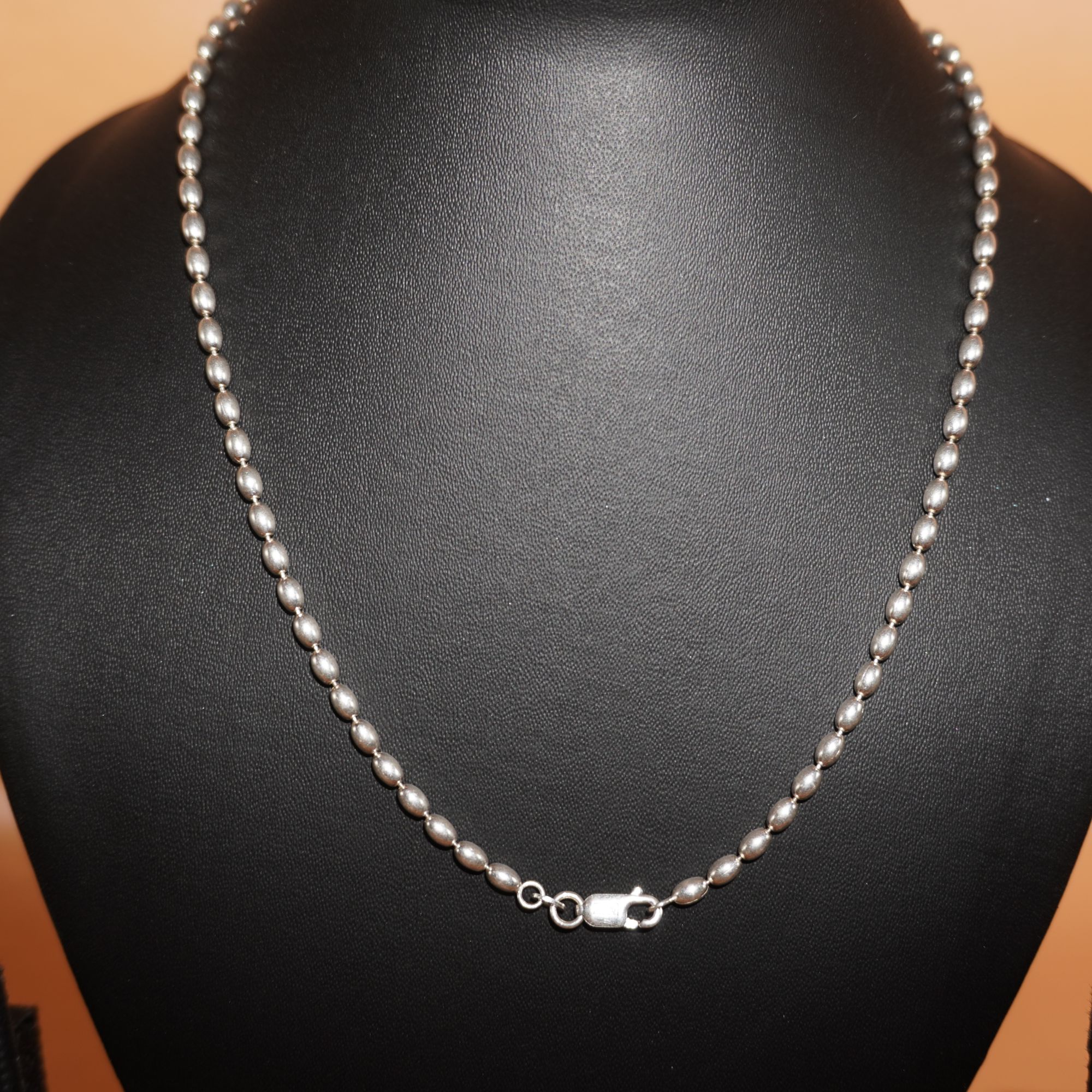 925 Silver Handmade Mens Chain 334R606