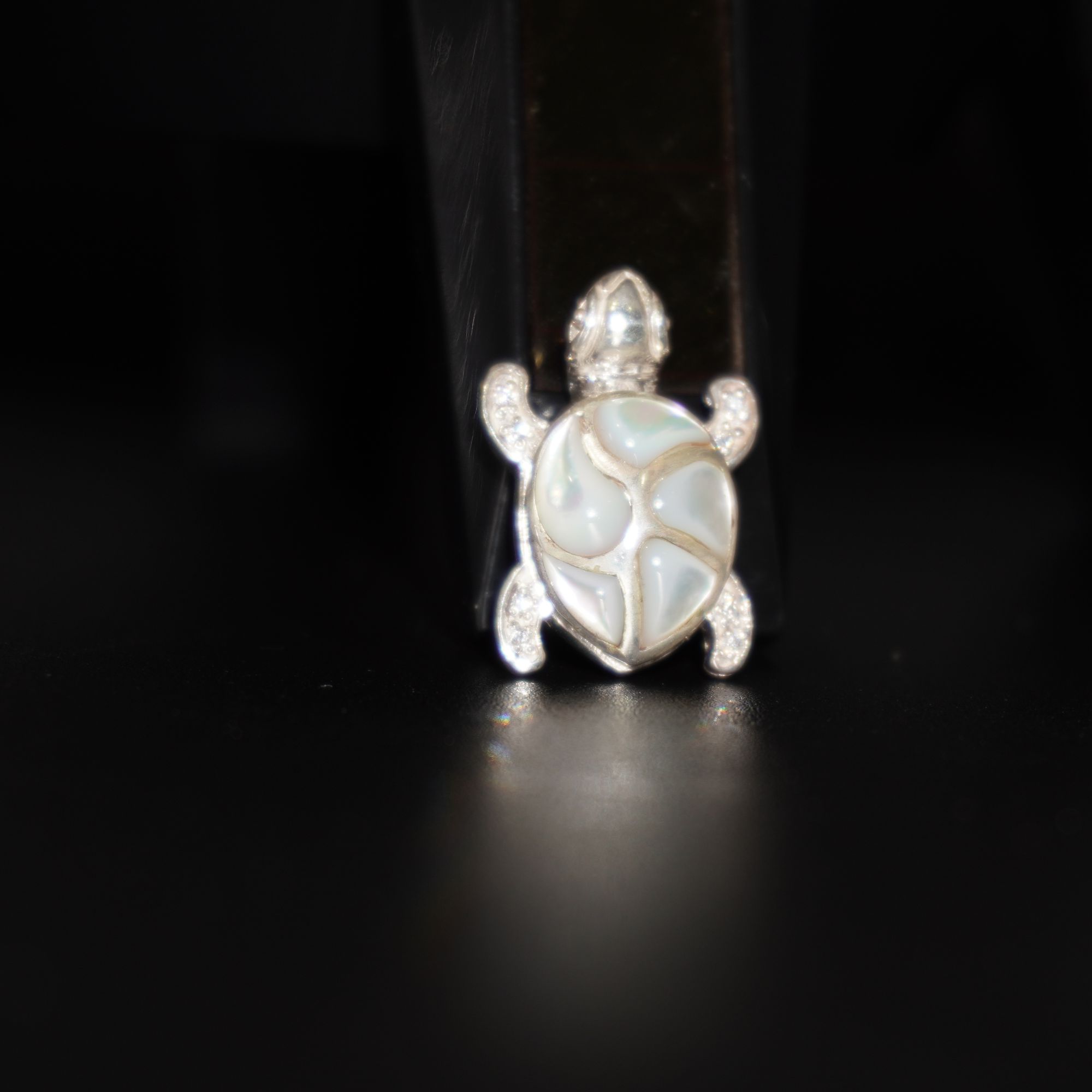 925 Silver Fancy Tortoise Shape Pendant