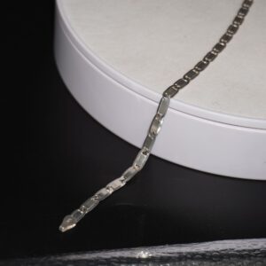 925 Silver Lightweight Mens Bracelet 420R112