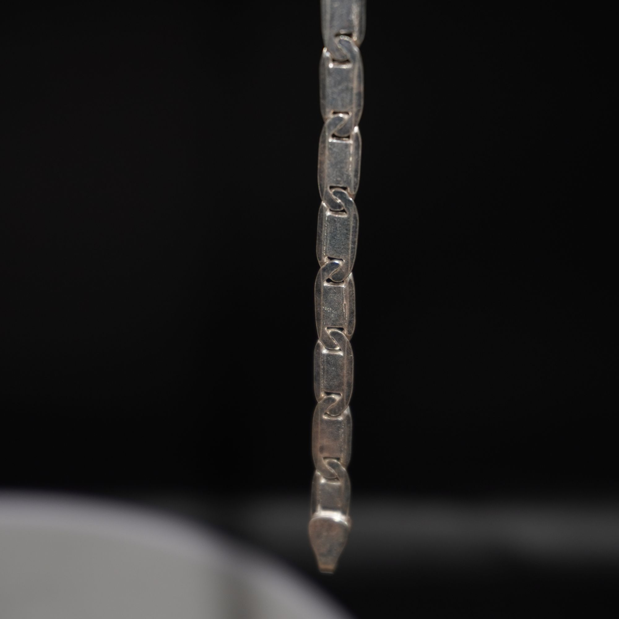 925 Silver Lightweight Mens Bracelet 420R112