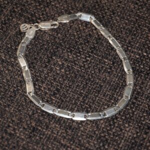 925 Silver Lightweight Mens Bracelet 420R112