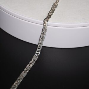 925 Silver Handmade Mens Bracelet 415R98