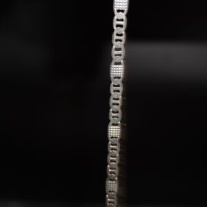 925 Silver Handmade Mens Bracelet 415R98