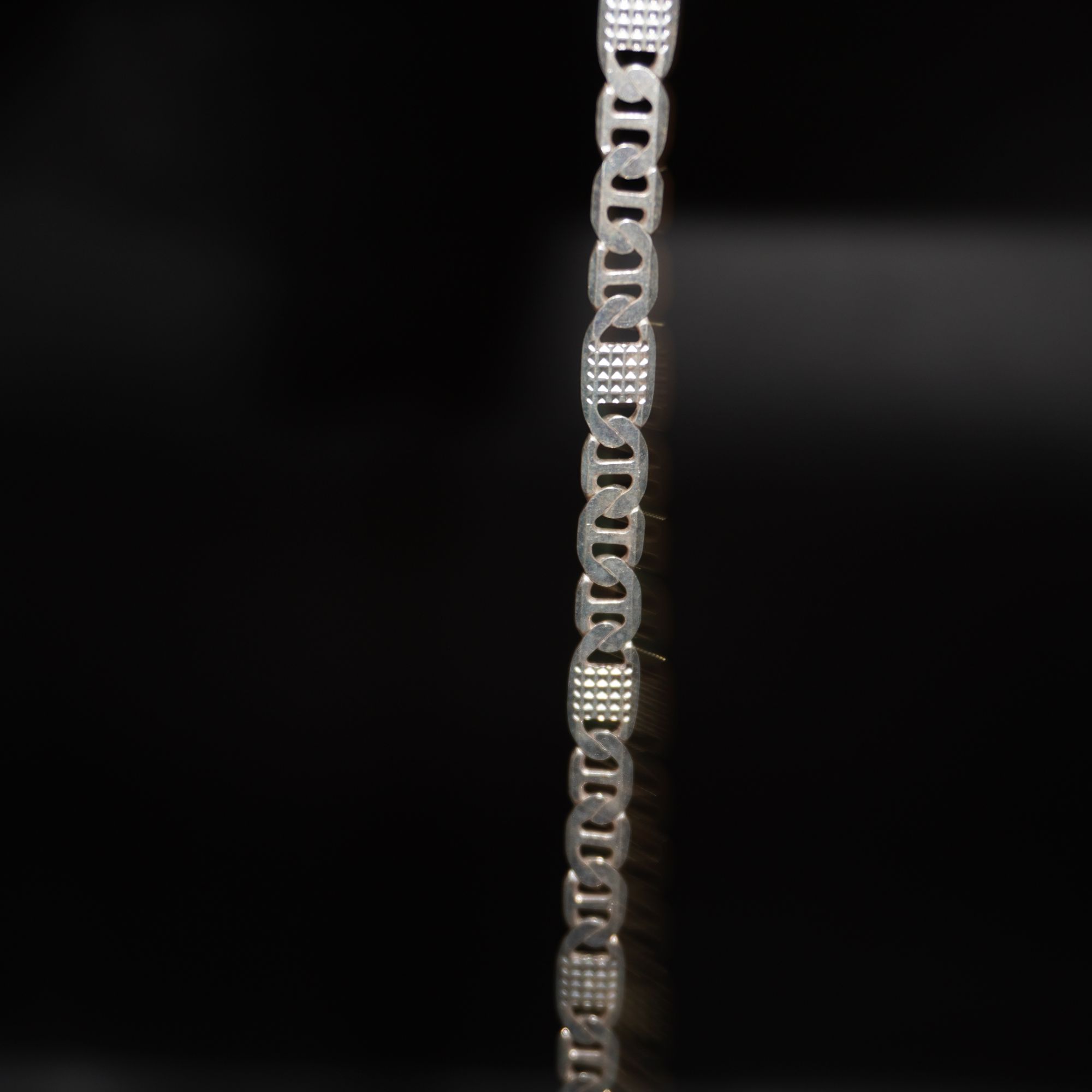 925 Silver Handmade Mens Bracelet 415R98