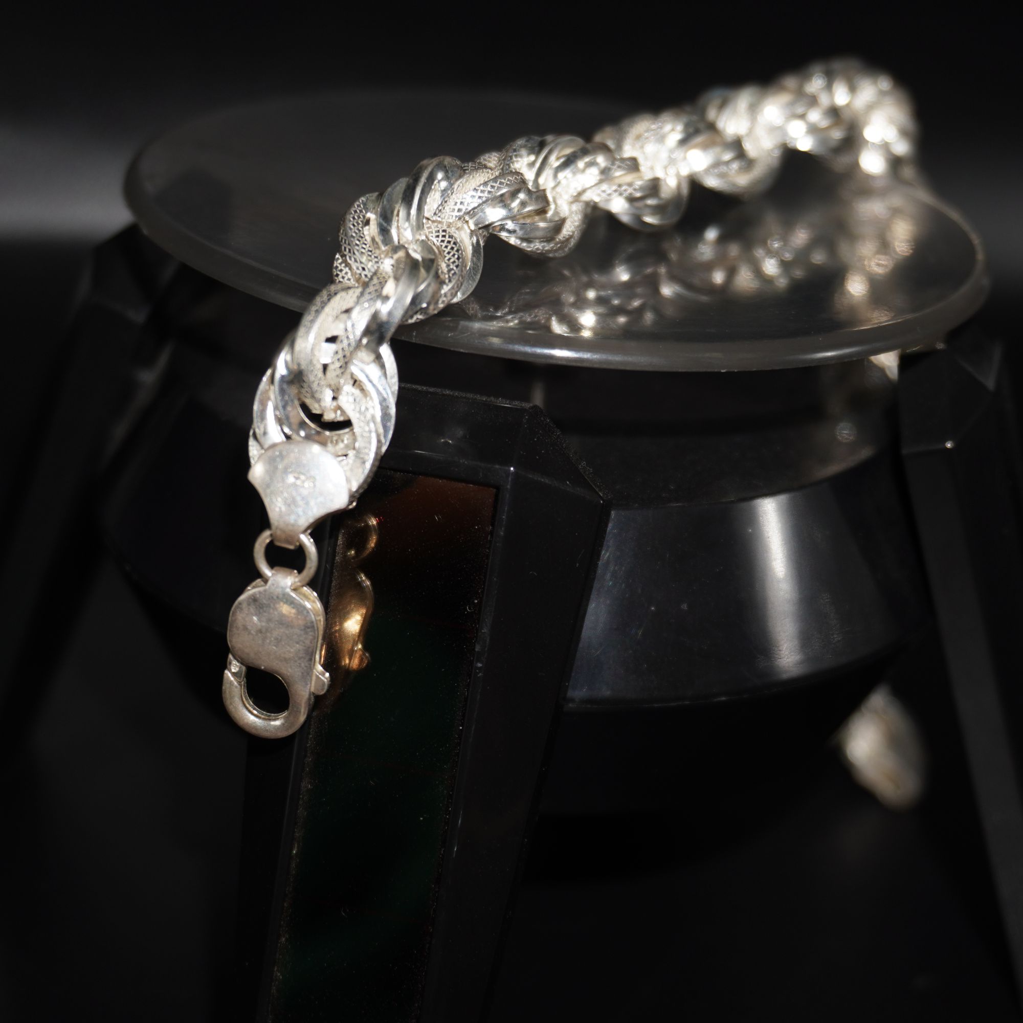 925 Silver Trending Mens Bracelet 164R29