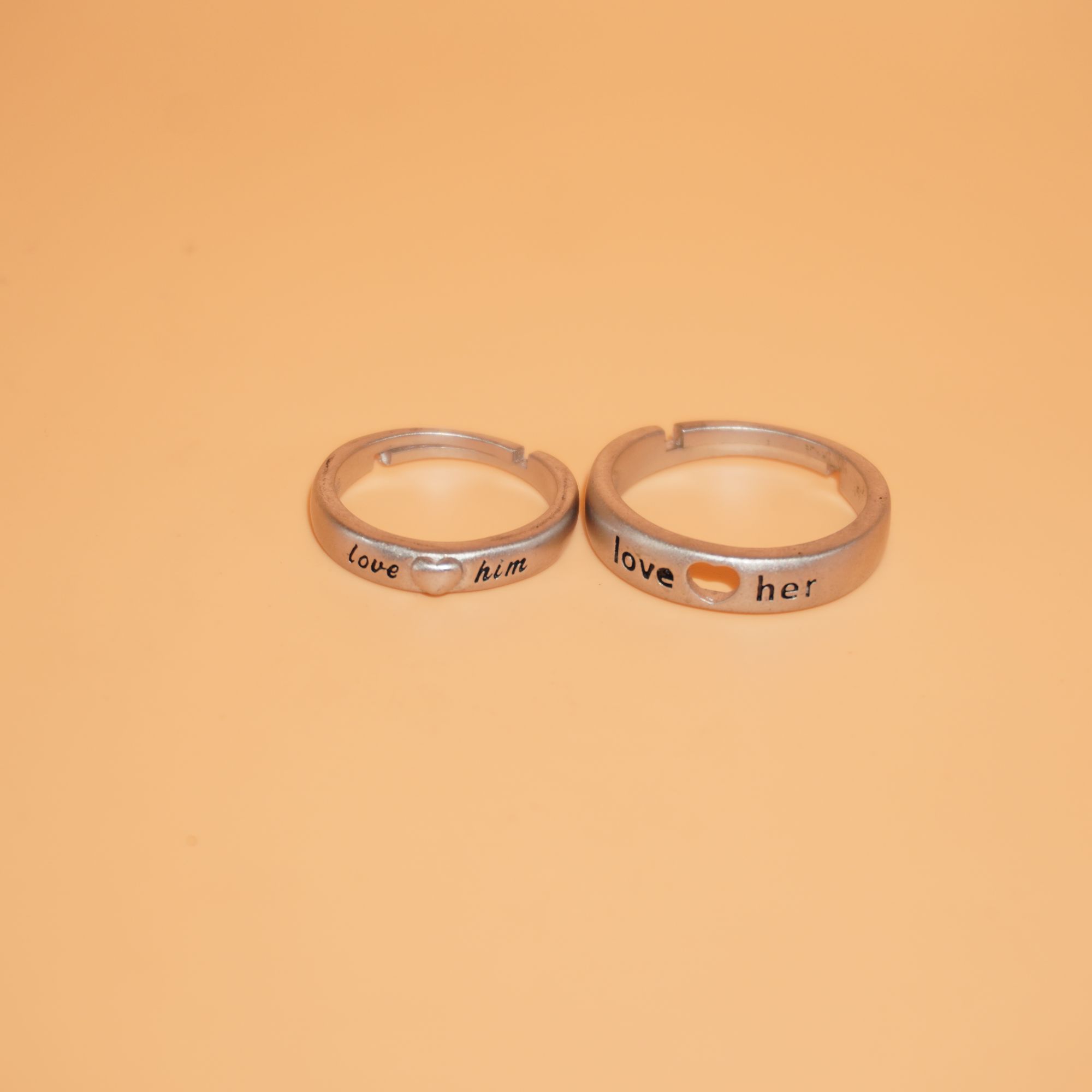 925 Silver Classic Couple Ring