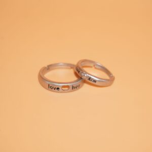 925 Silver Classic Couple Ring
