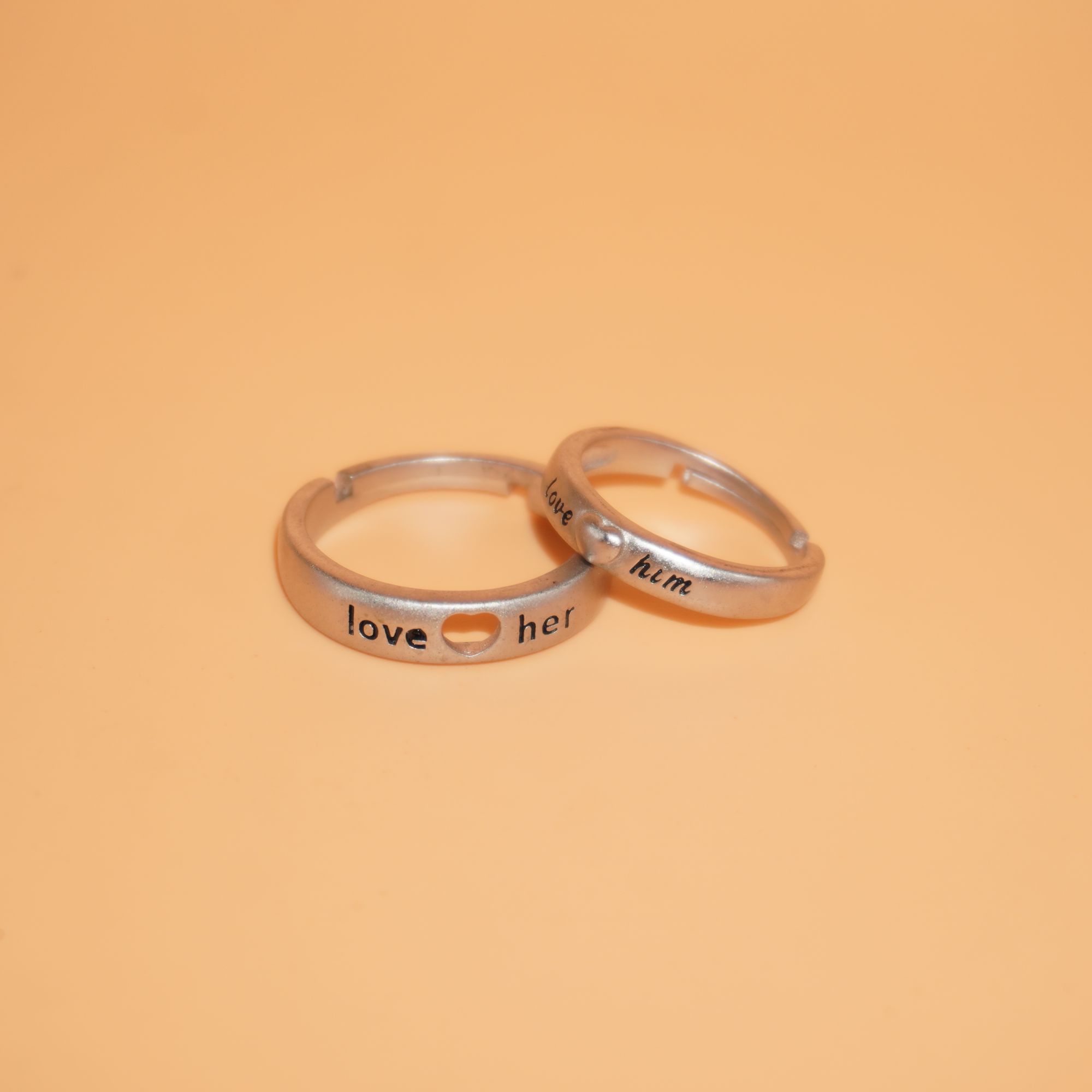 925 Silver Classic Couple Ring