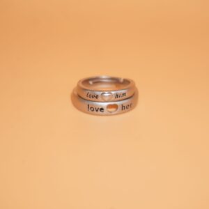 925 Silver Classic Couple Ring