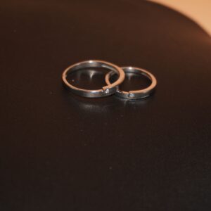 925 Silver Fancy Couple Ring