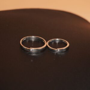 925 Silver Fancy Couple Ring