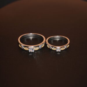 925 Silver Trending Couple Ring