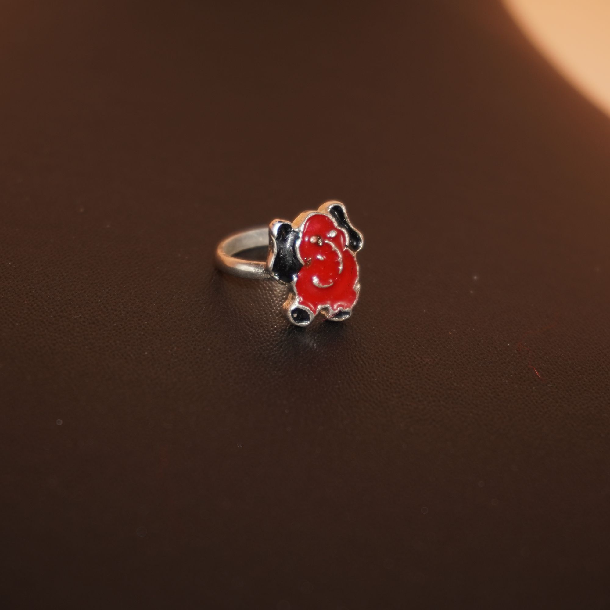 925 Silver Classy Cartoon Design Ring 703R6