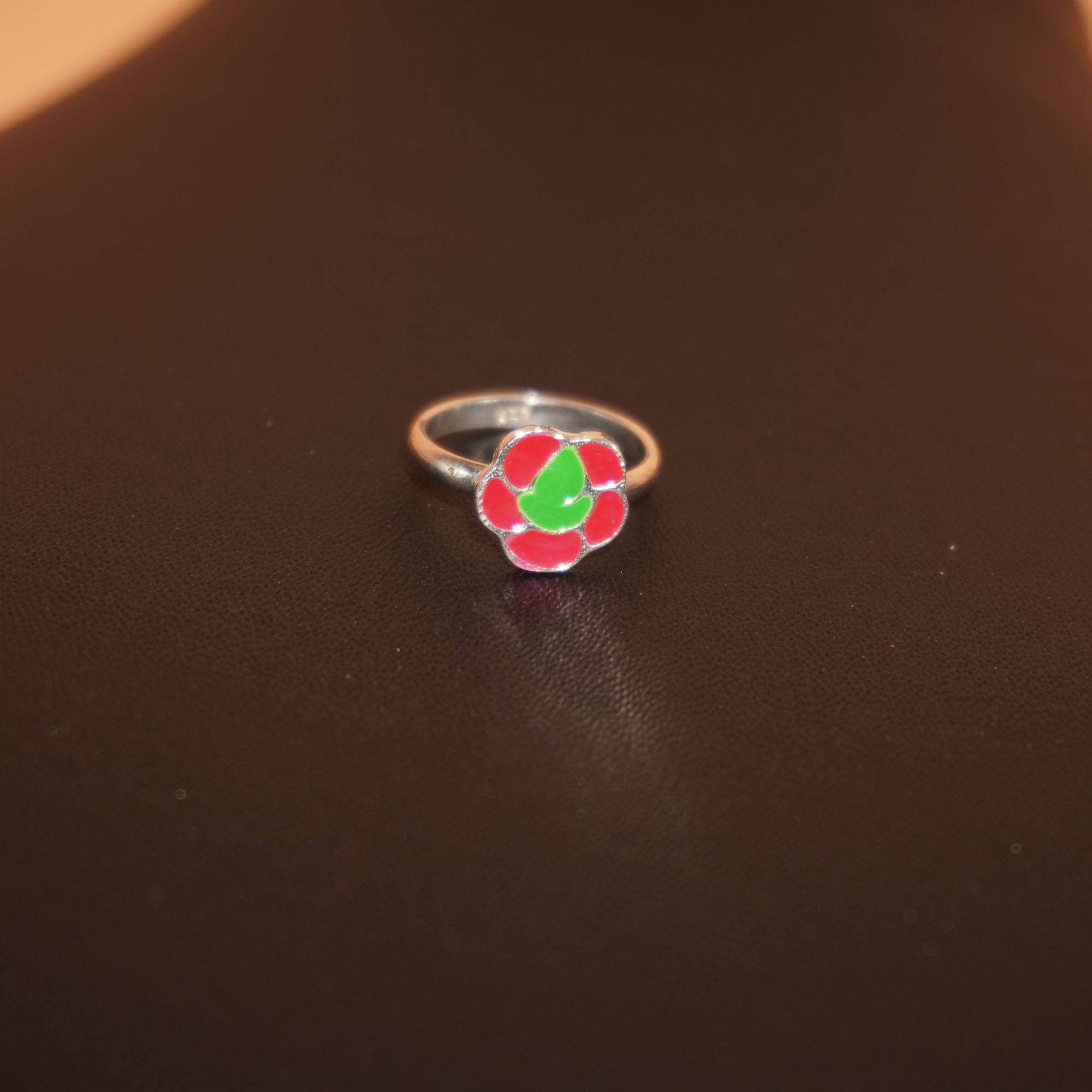 925 Silver Unique Cartoon Design Ring 579R27