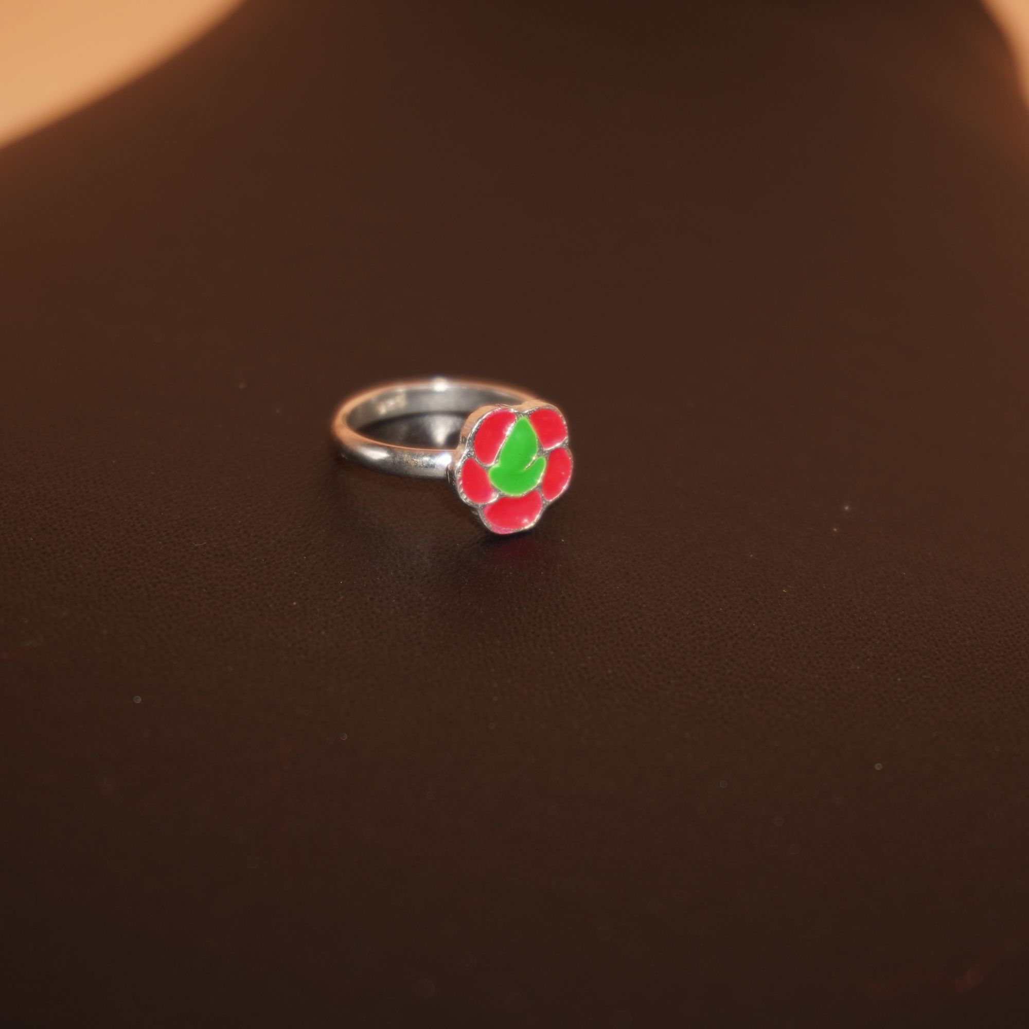 925 Silver Unique Cartoon Design Ring 579R27