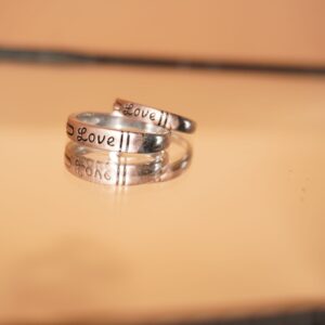 925 Silver Dazzling Engagement Ring 714R48