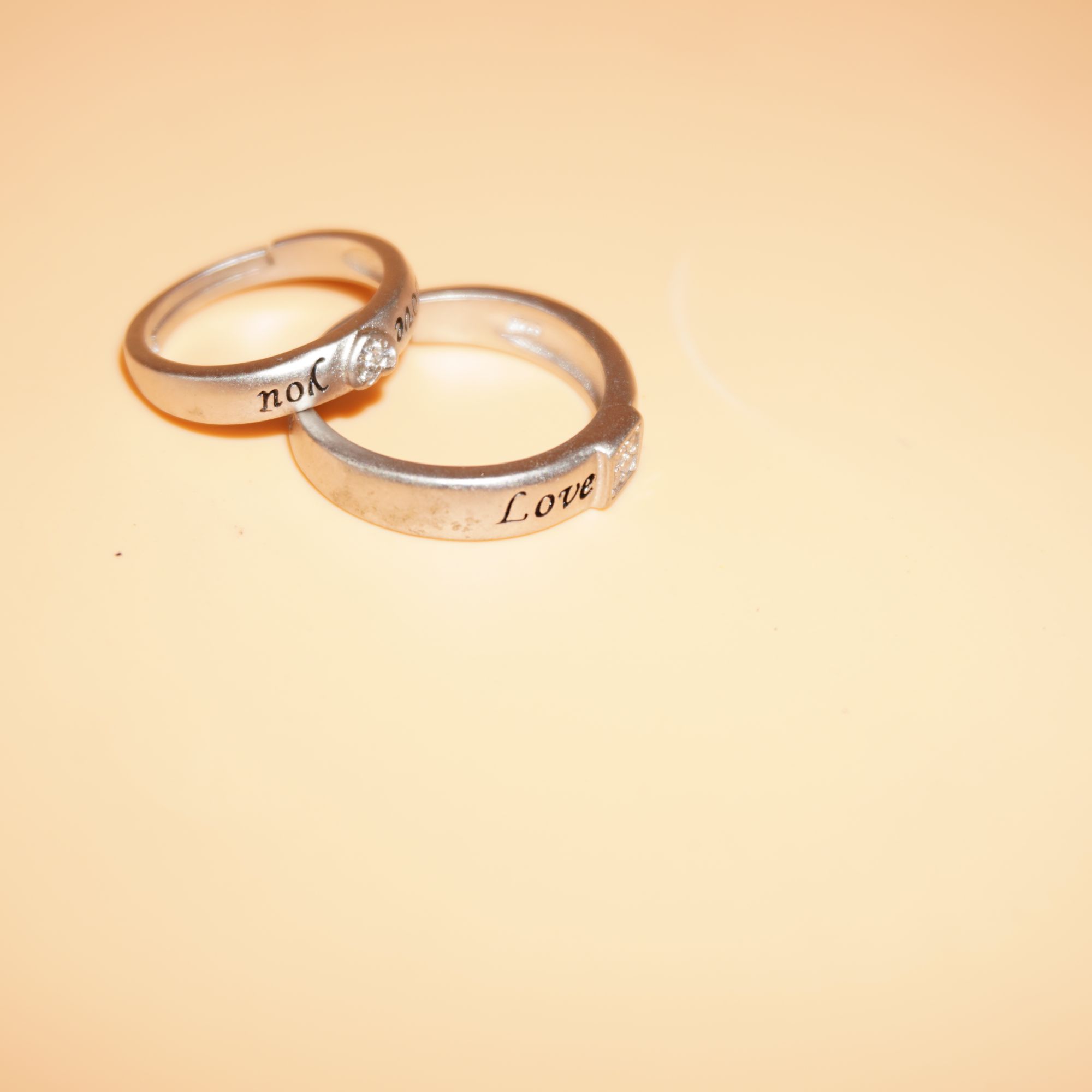 925 Silver Classy Engagement Ring 714R7
