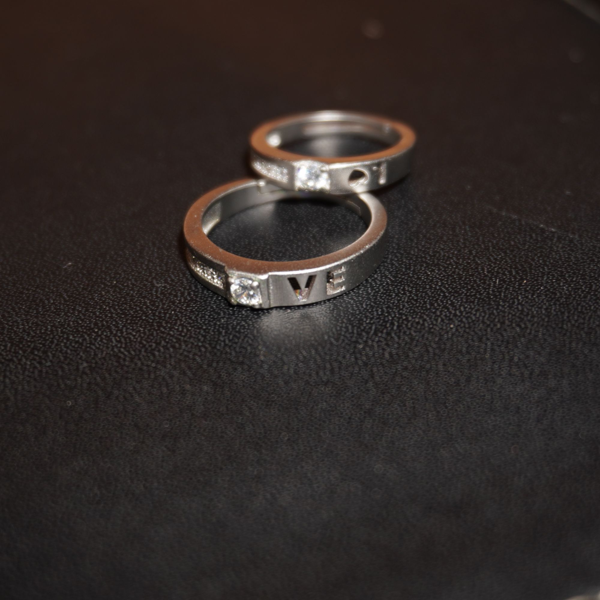 925 Silver Lightweight Engagement Ring 714R9