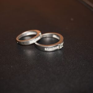 925 Silver Lightweight Engagement Ring 714R9