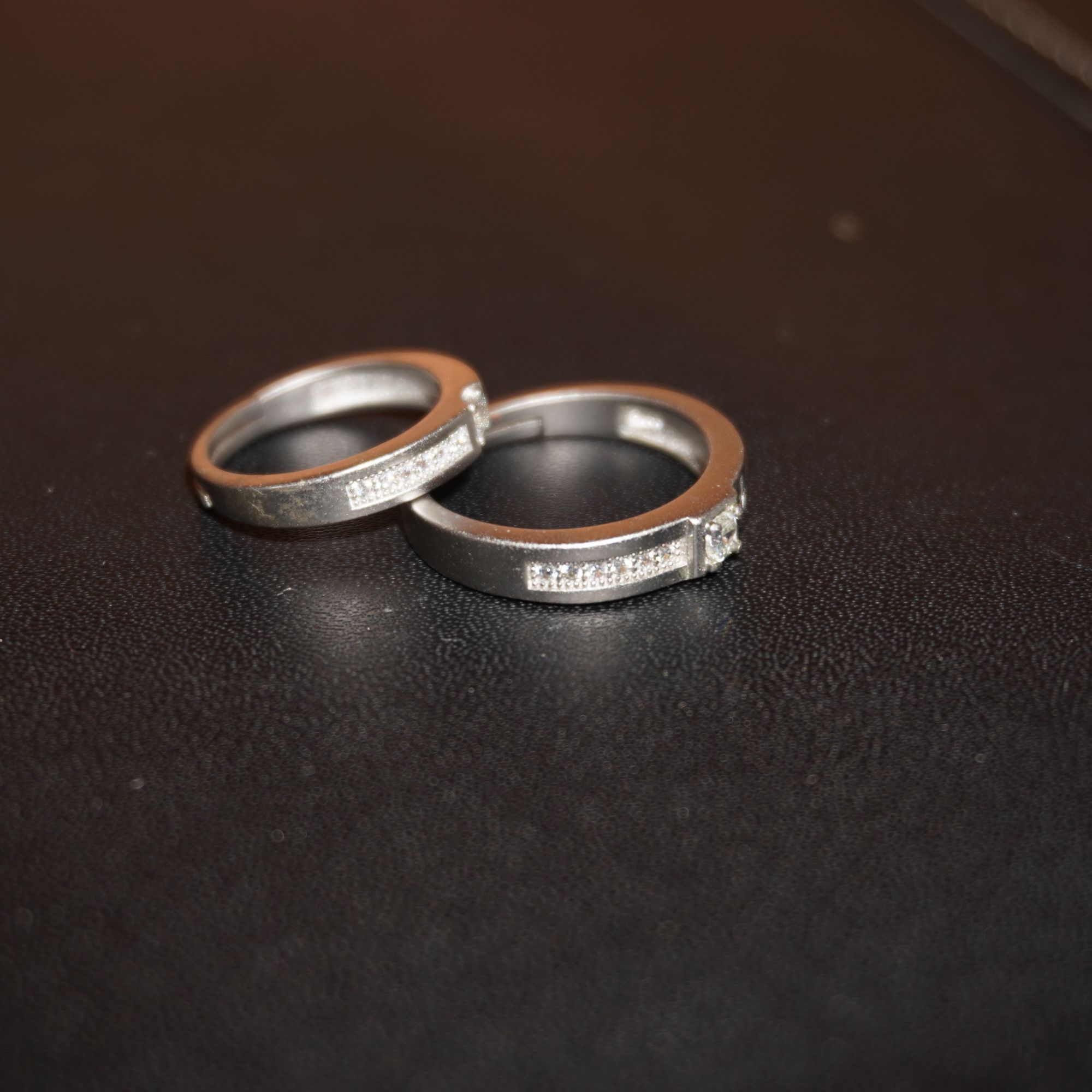 925 Silver Lightweight Engagement Ring 714R9