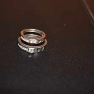 925 Silver Lightweight Engagement Ring 714R9