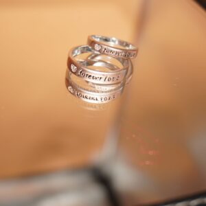 925 Silver Handmade Couple Ring 714R28