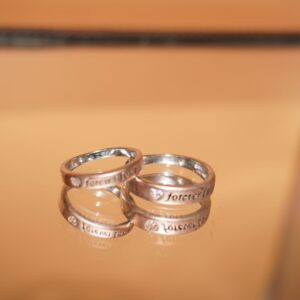 925 Silver Handmade Couple Ring 714R28