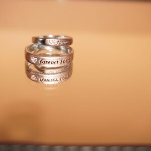 925 Silver Handmade Couple Ring 714R28