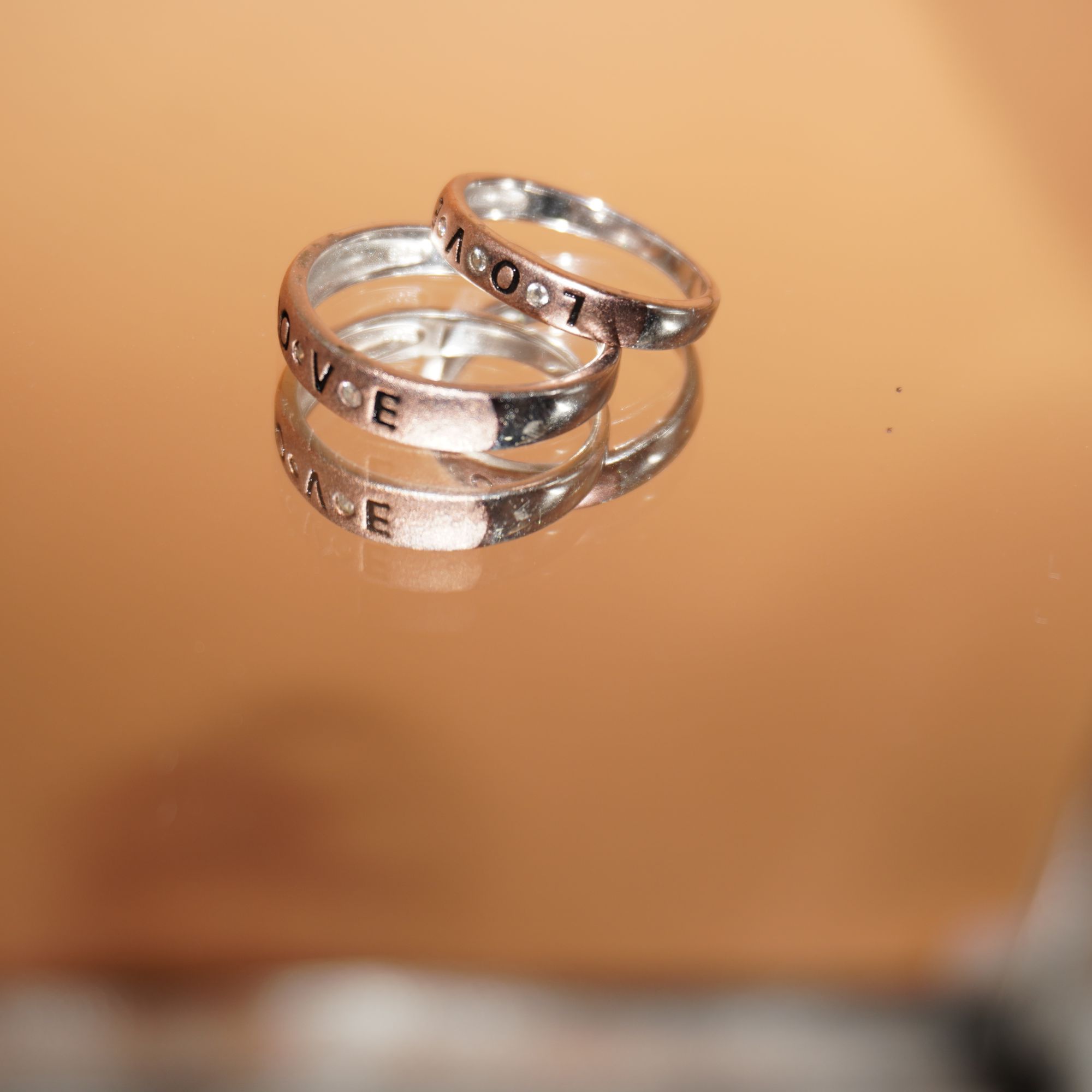 925 Silver Trending Couple Ring 714R52