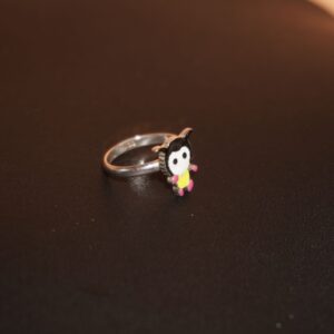 925 Silver Elegant Penguin Design Ring