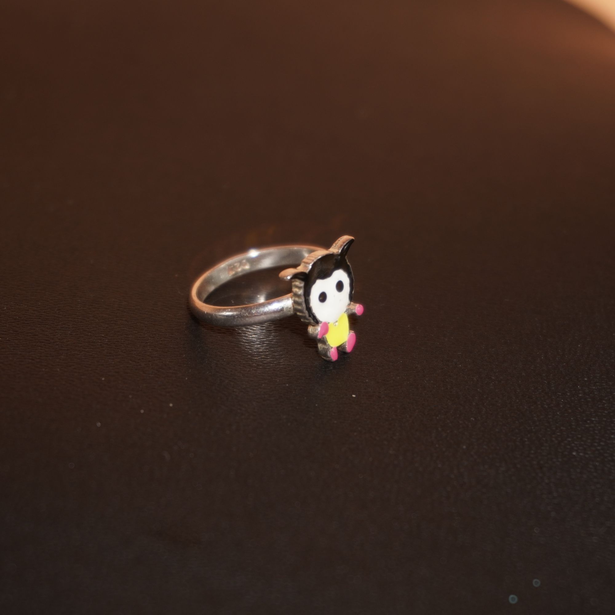 925 Silver Elegant Penguin Design Ring
