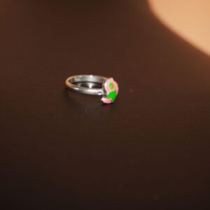 925 Silver Unique Cartoon Design Ring