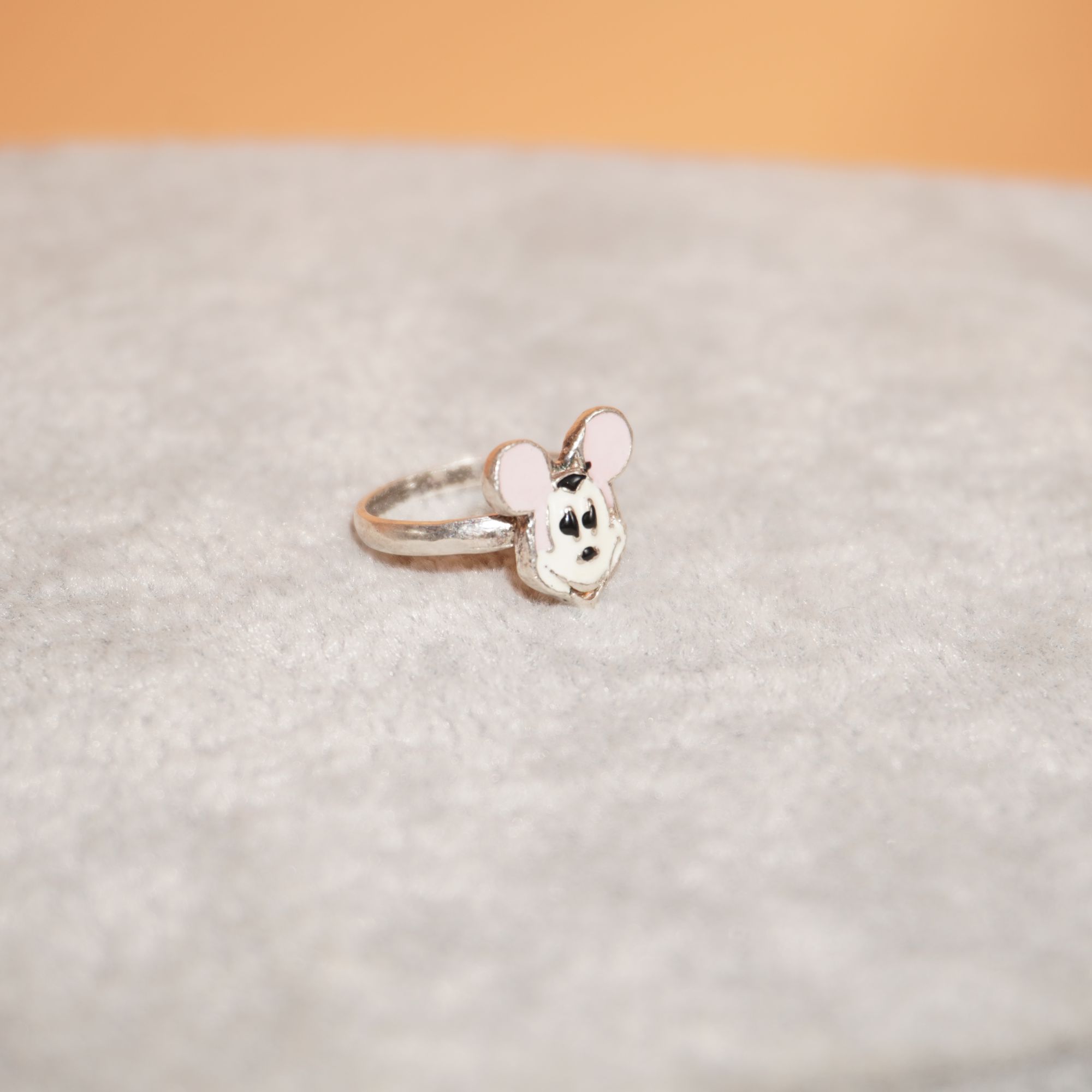 925 Silver Lightweight Cartoon Design Ring