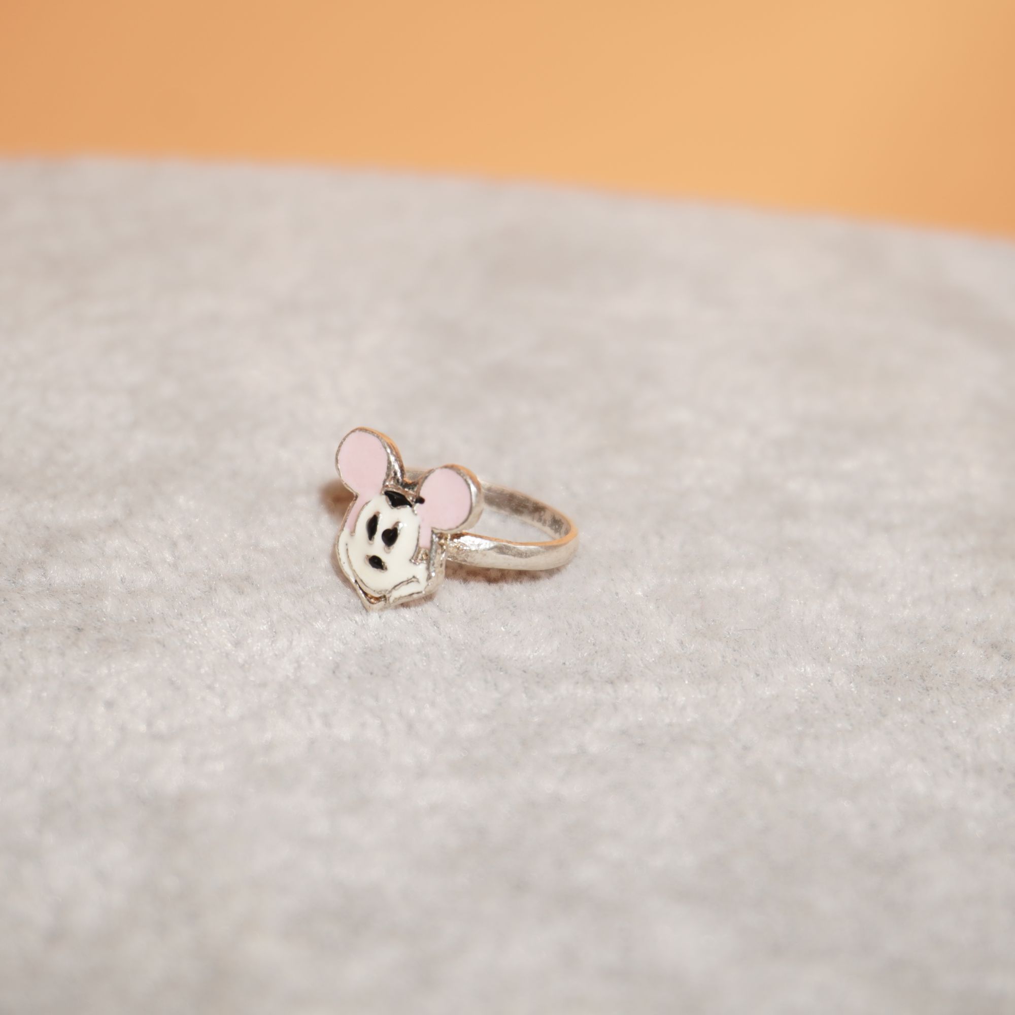 925 Silver Lightweight Cartoon Design Ring