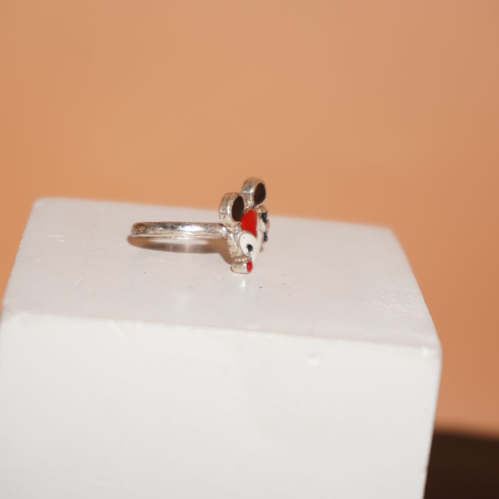925 Silver Fancy Cartoon Design Ring