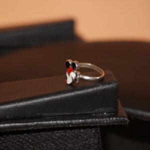 925 Silver Modern Cartoon Design Ring