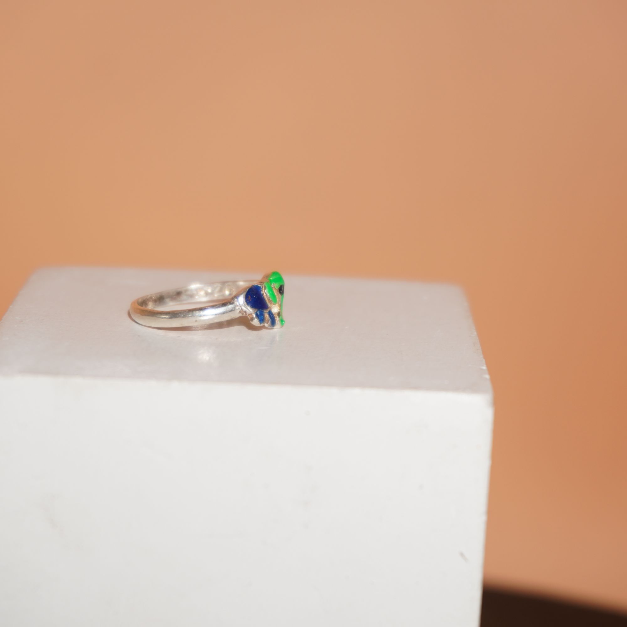 925 Silver Delicate Cartoon Design Ring