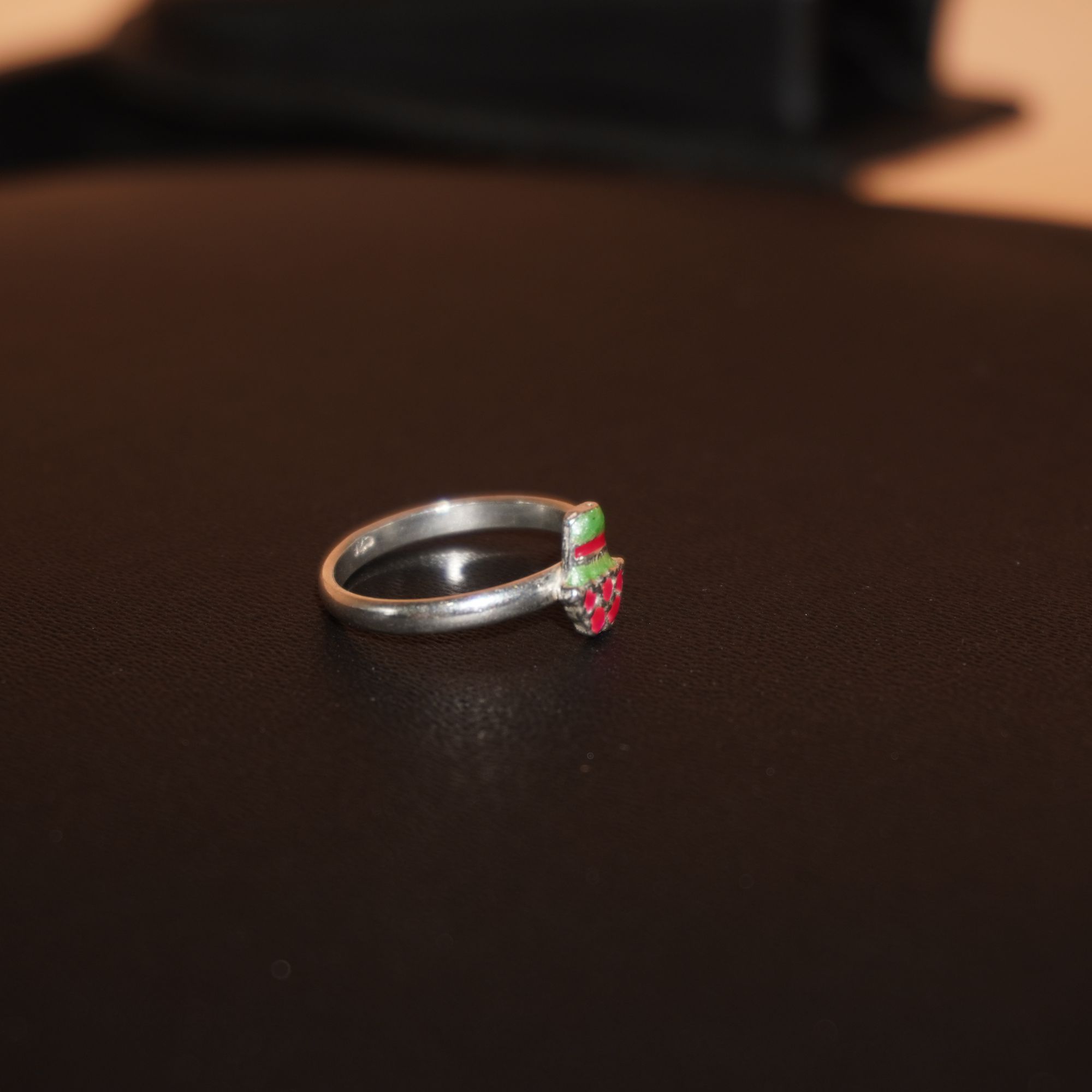 925 Silver Classy Cartoon Design Ring