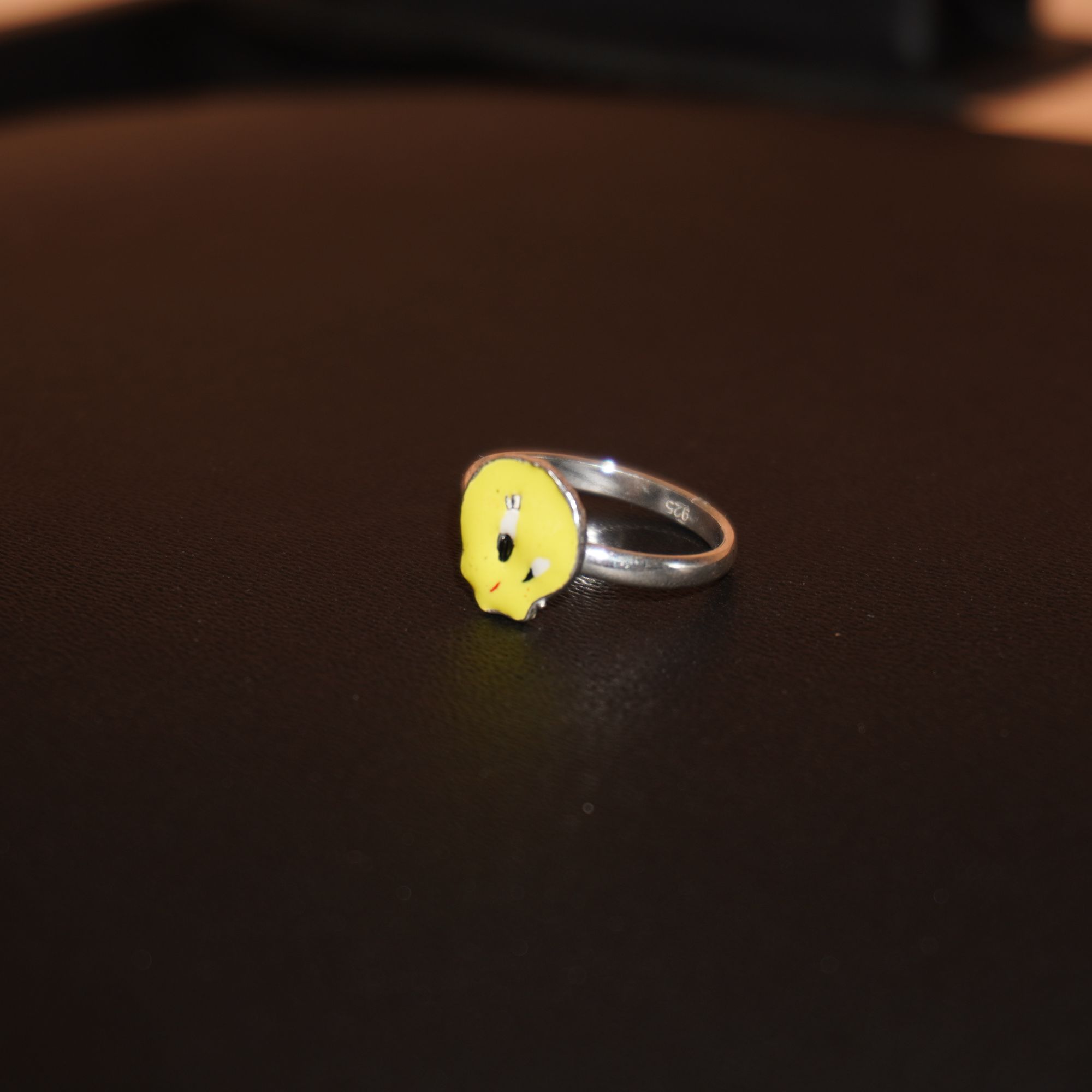 925 Silver Unique Kids Ring