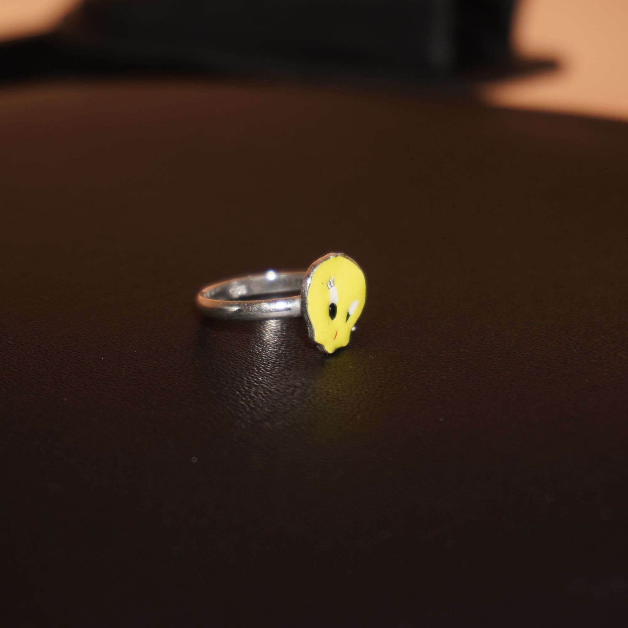925 Silver Unique Kids Ring