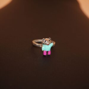 925 Silver Beautiful Kids Ring 580R8