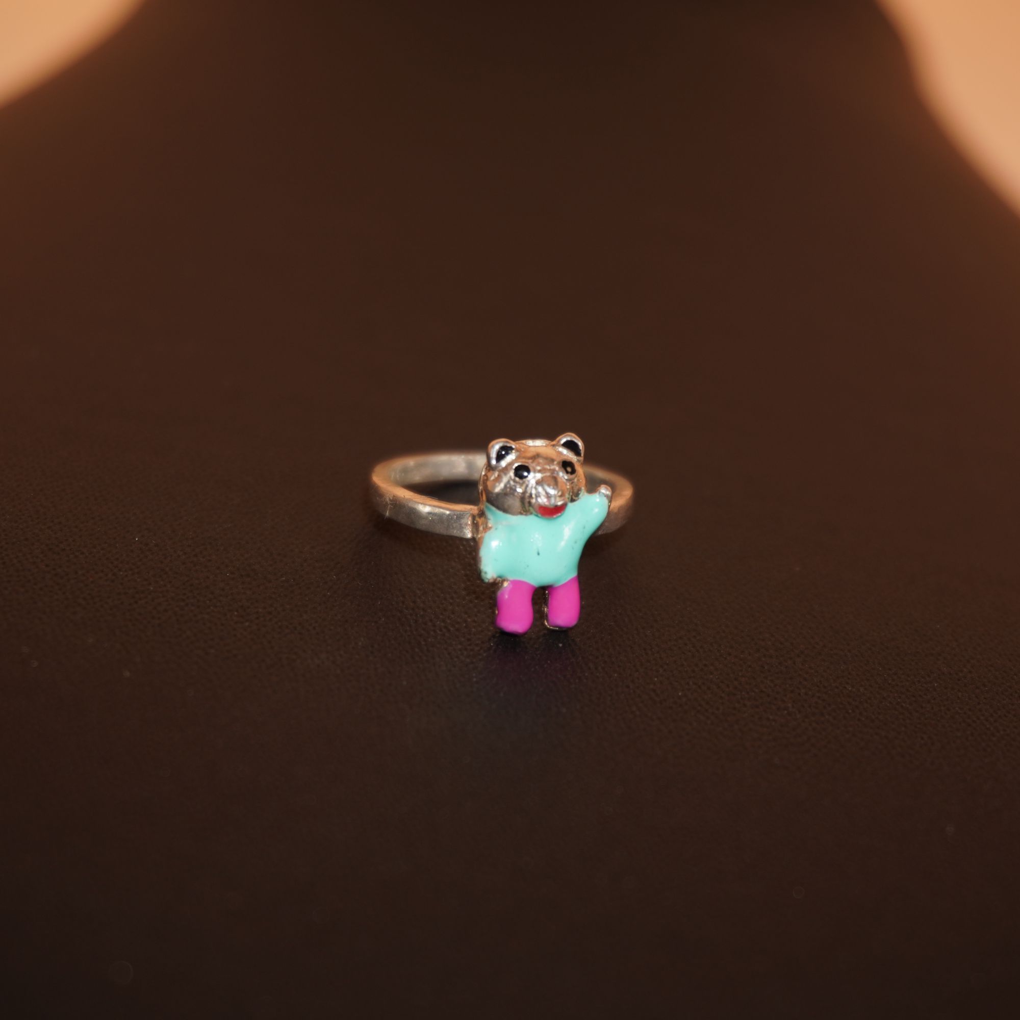 925 Silver Beautiful Kids Ring 580R8