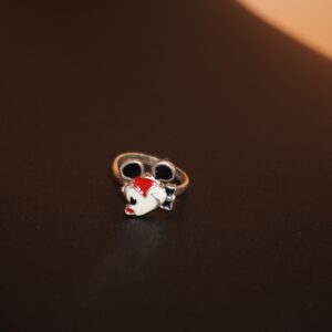 925 Silver Grand Cartoon Design Ring 578R20