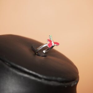 925 Silver Gorgeous Cartoon Design Ring 704R7