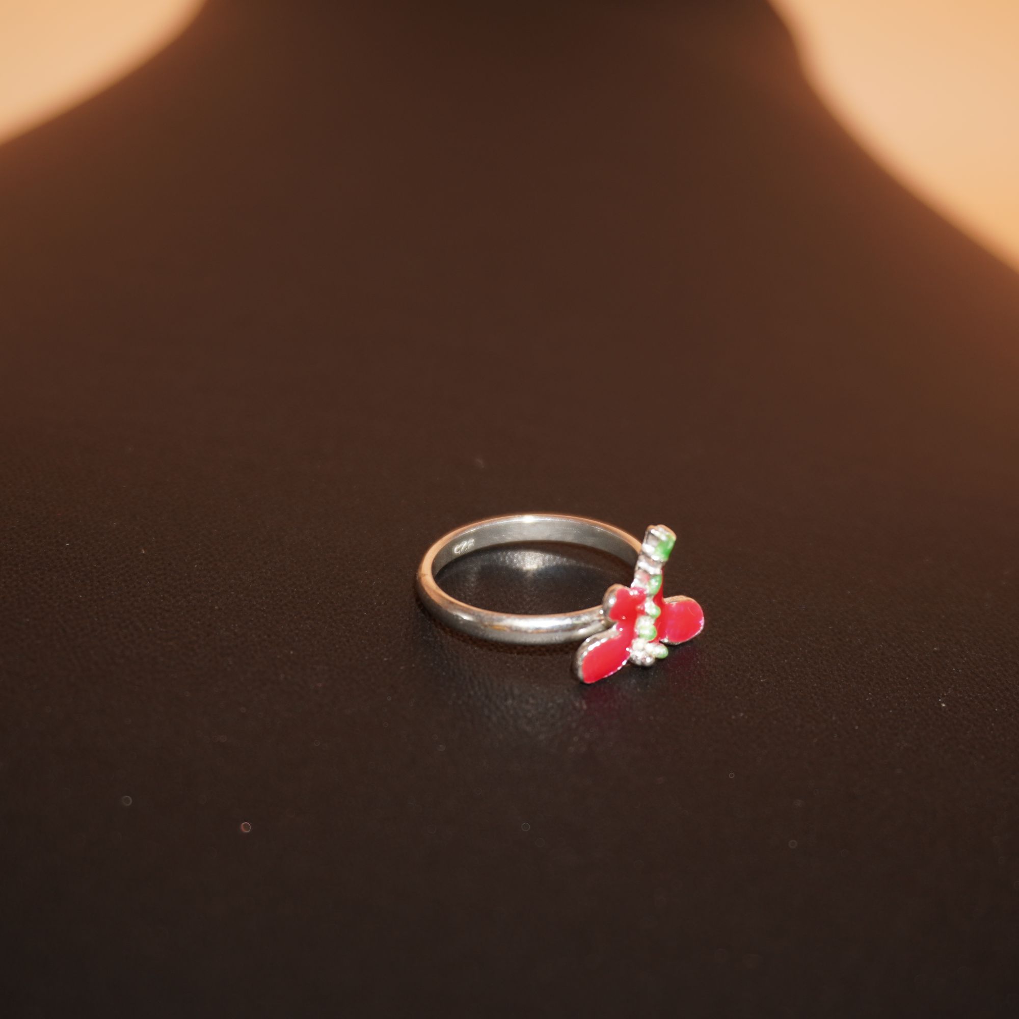925 Silver Gorgeous Cartoon Design Ring 704R7