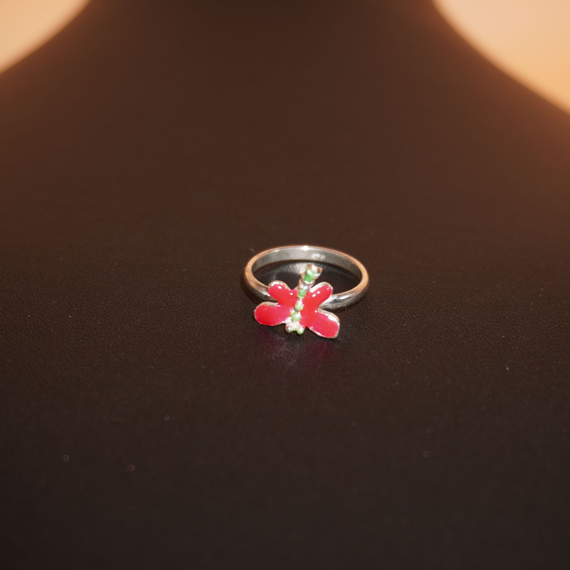 925 Silver Gorgeous Cartoon Design Ring 704R7