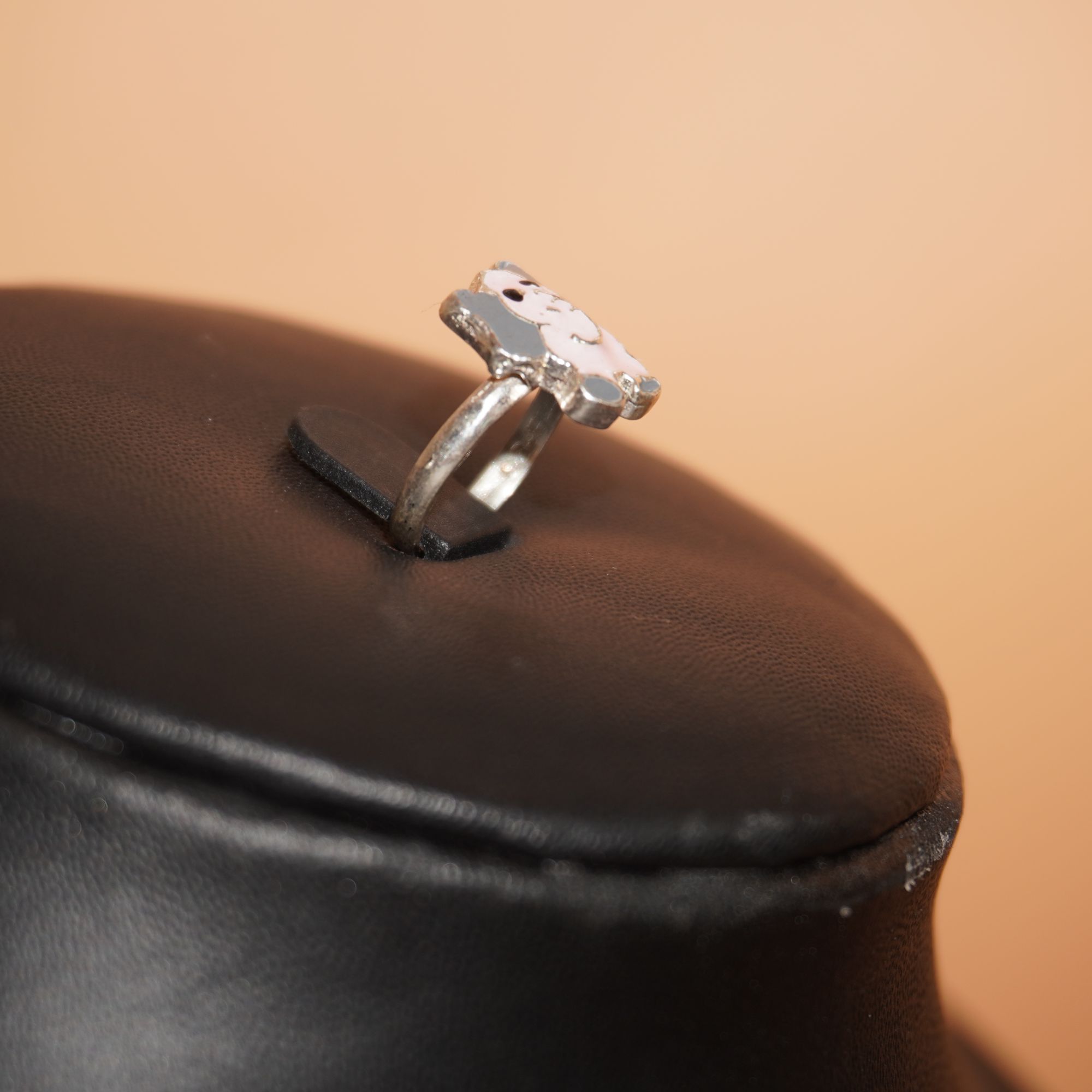 925 Silver Elegant Elephant Design Ring 703R8
