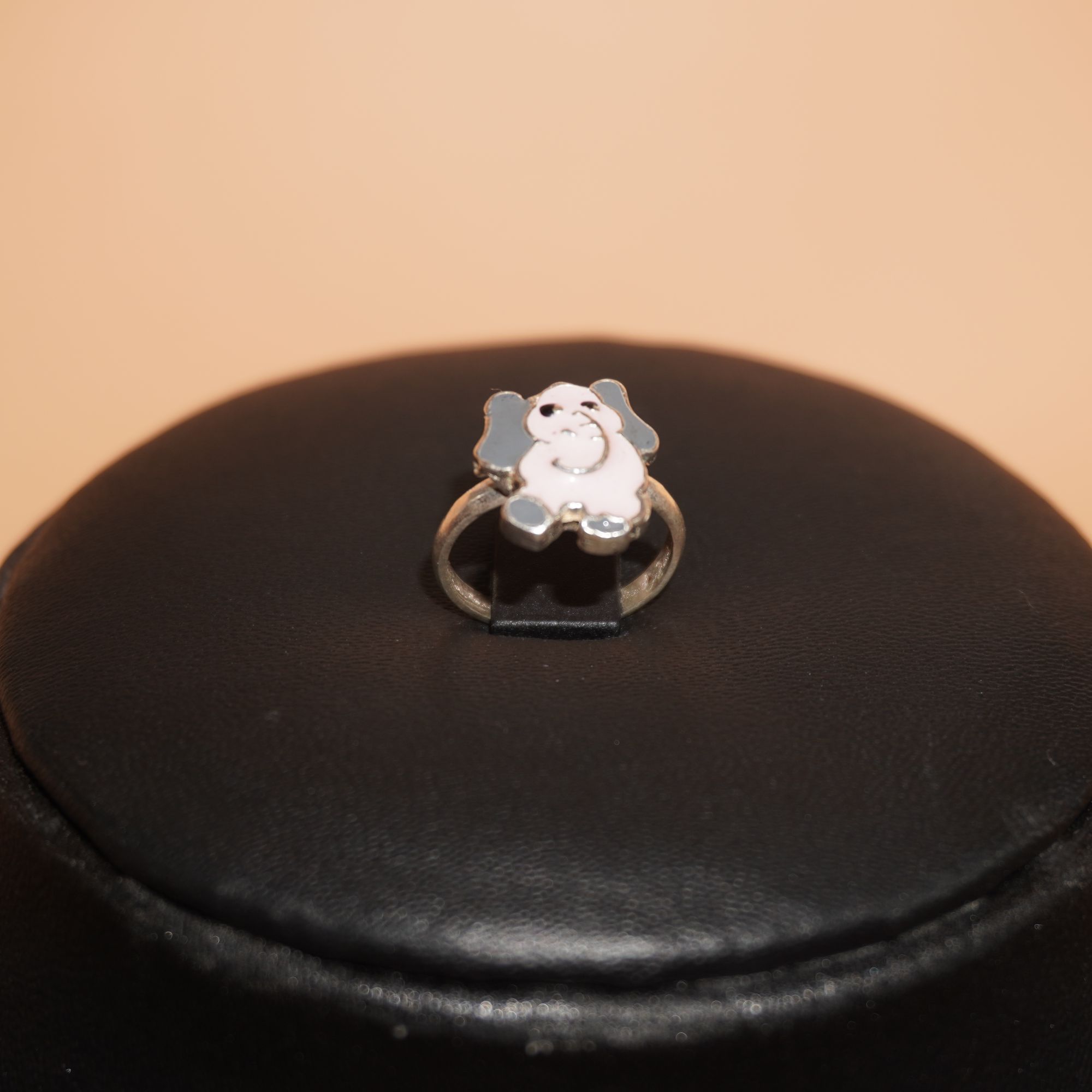 925 Silver Elegant Elephant Design Ring 703R8