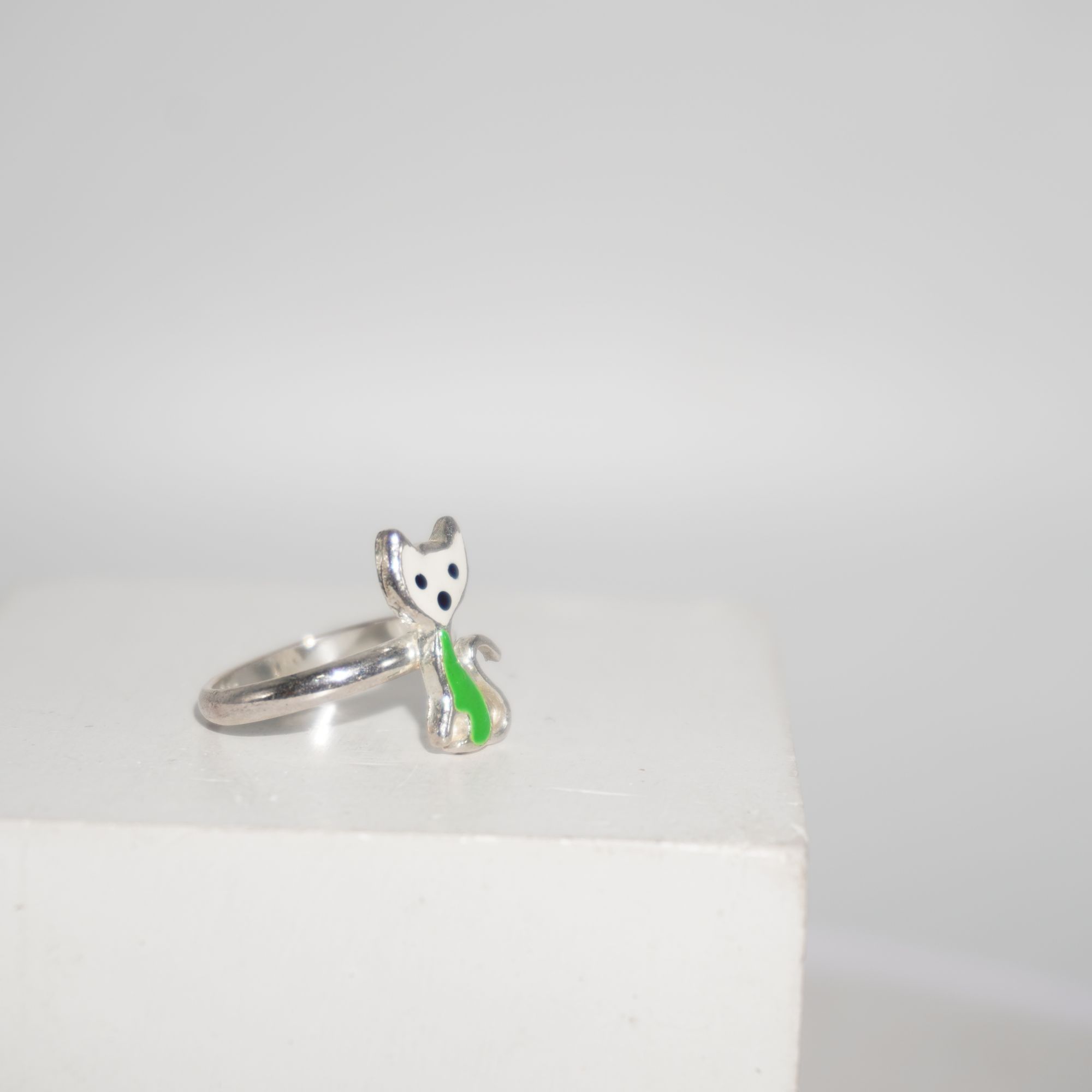 925 Silver Unique Kids Ring 578R11