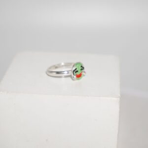 925 Silver Fancy Emogi Ring 579R26